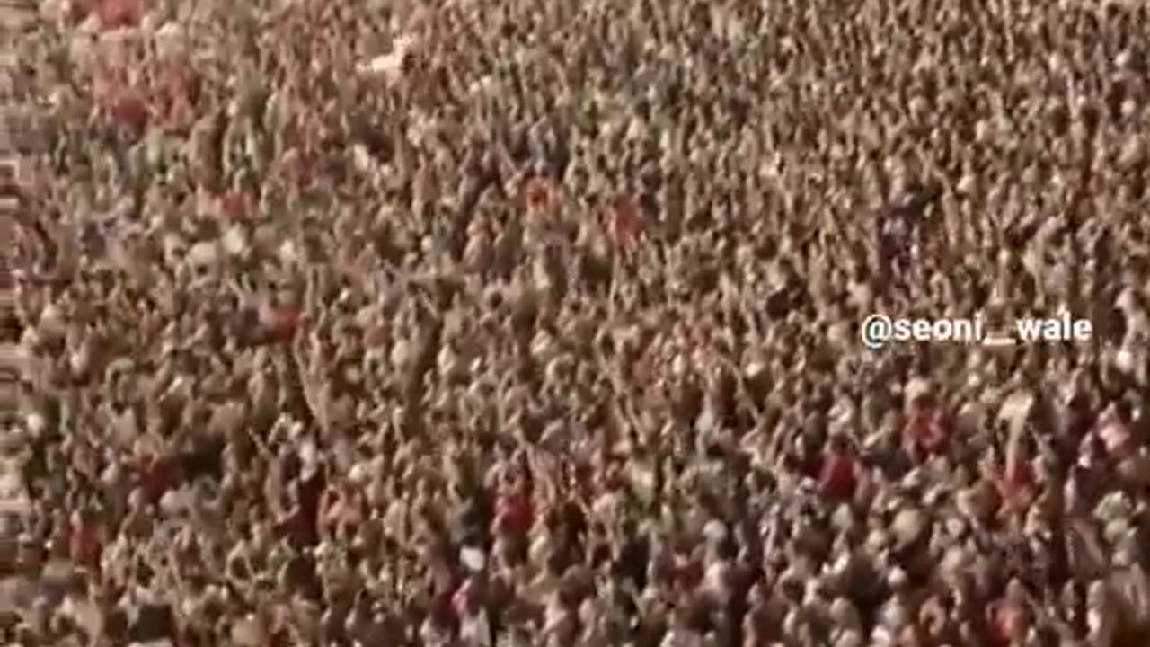 American stadium on cricket match |