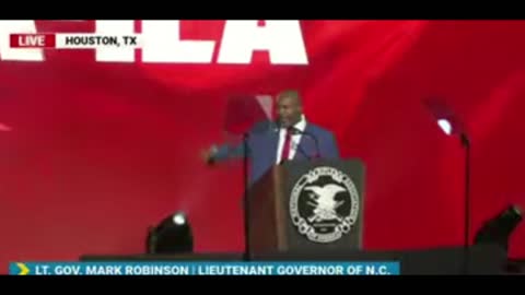 LT Gov Robinson, NC at Houston, TX 4-27-22 NRA Convention