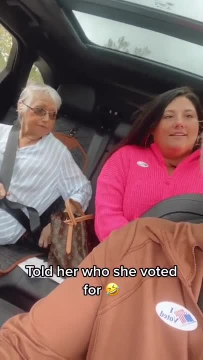 Texas Grandma Roasts Beto Voter In Hilarious Clip