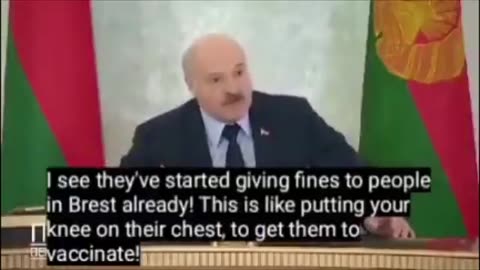 6 Minutes of Lukashenko Fighting the Covid Agenda