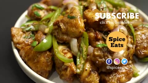 CHILLI CHICKEN RECIPE _ DRY CHILLI CHICKEN _ RESTAURANT STYLE CHILLI CHICKEN