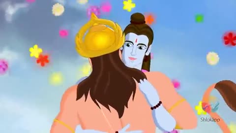 Hanuman chalisa is the beautyful animation video.