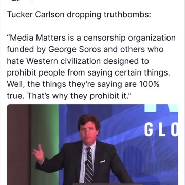 Tucker Carlson dropping Truth Bombs
