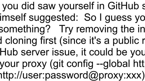 GitHub HTTPS access