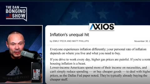 Axios inflation unequal hit Democrats why do you fall for this