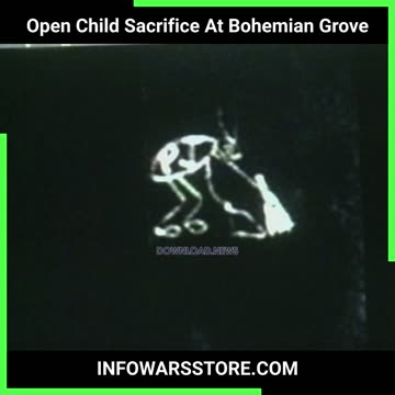 Alex Jones: Bohemian Grove Pamphlets Have Demons & Burning Babies On Them - 2000