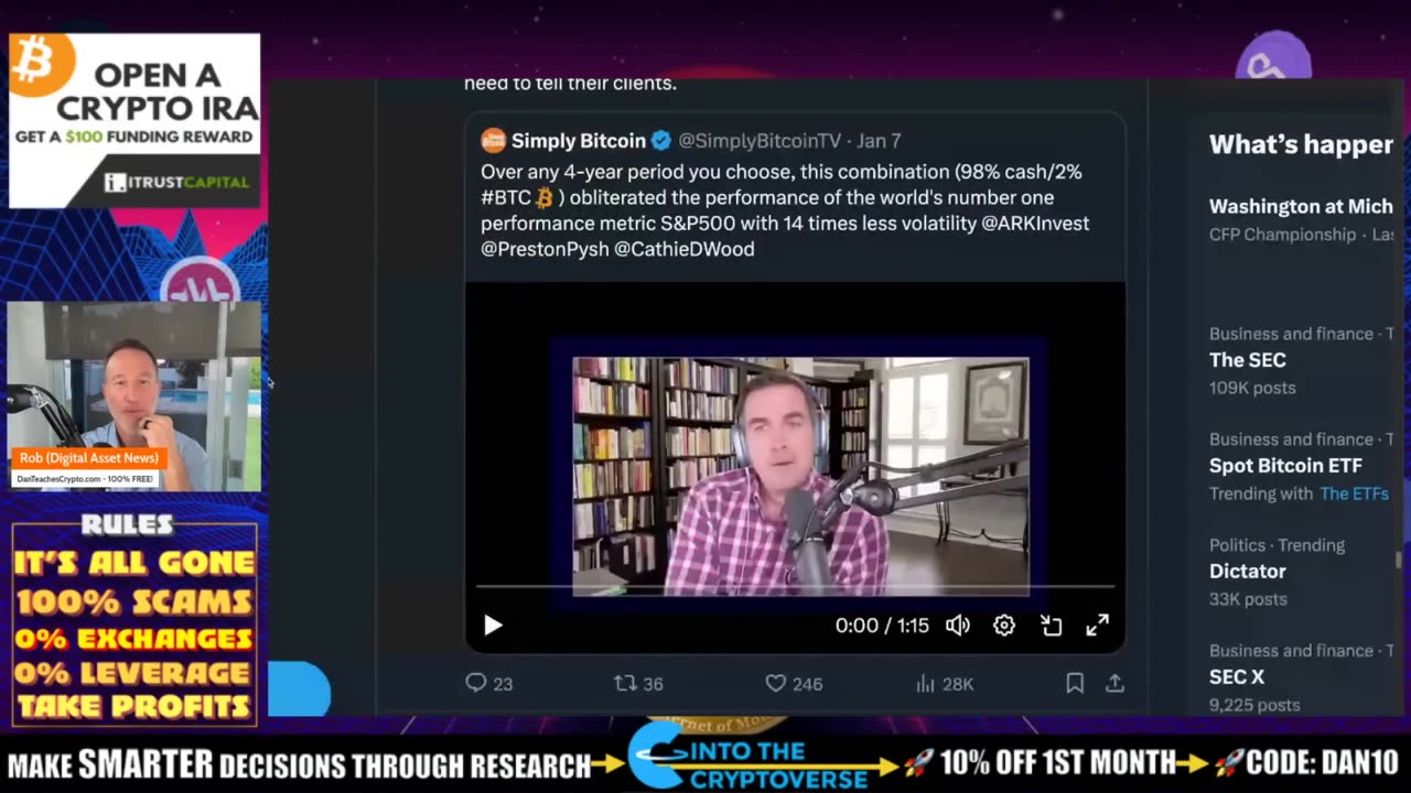 SEC HACKED! BTC ETF NOT APPROVED!MANIPULATION?!!