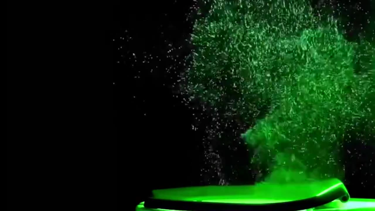 Did You Know That Germs Travel A lot When Flushing A Toilet? This video Shows How Far And Rapidly The Invisible Plume Is Ejected From A Lidless Public Cubicle