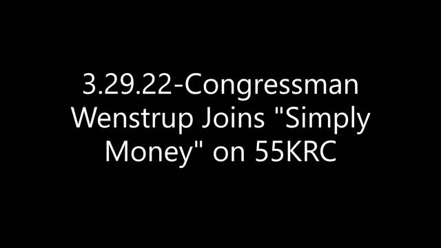 Wenstrup Joins "Simply Money" on 55KRC to discuss the Enhancing Emergency and Retirement Savings Act