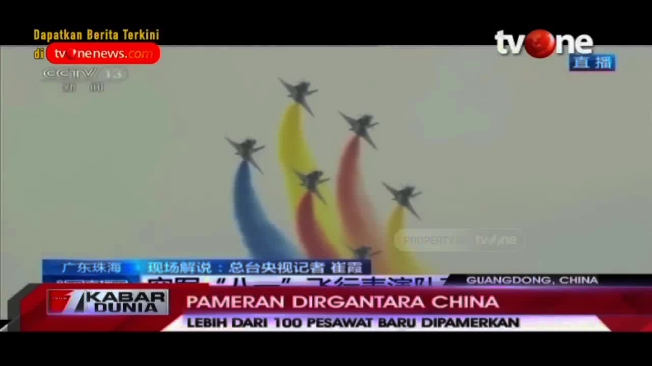 China pamer pesawat tempur baru dan siap melawan Amerika