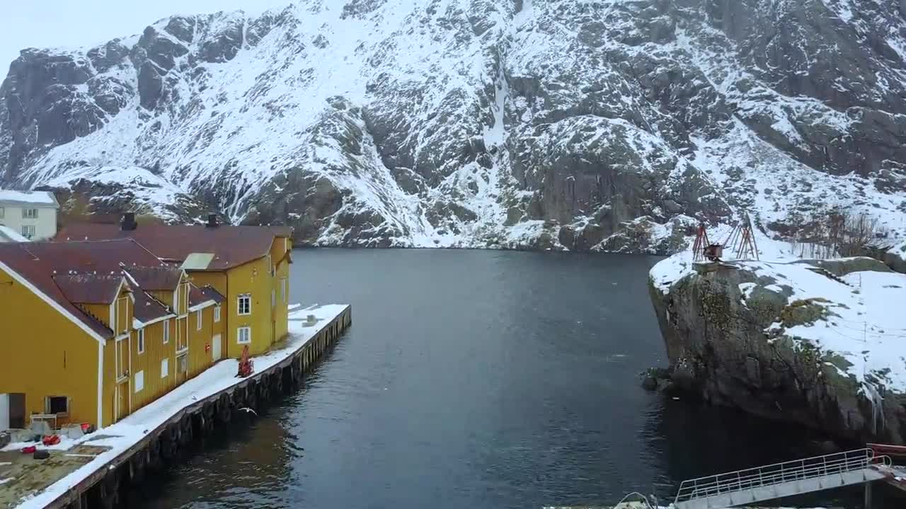 Lofoten Norway 4K HD Drone Video