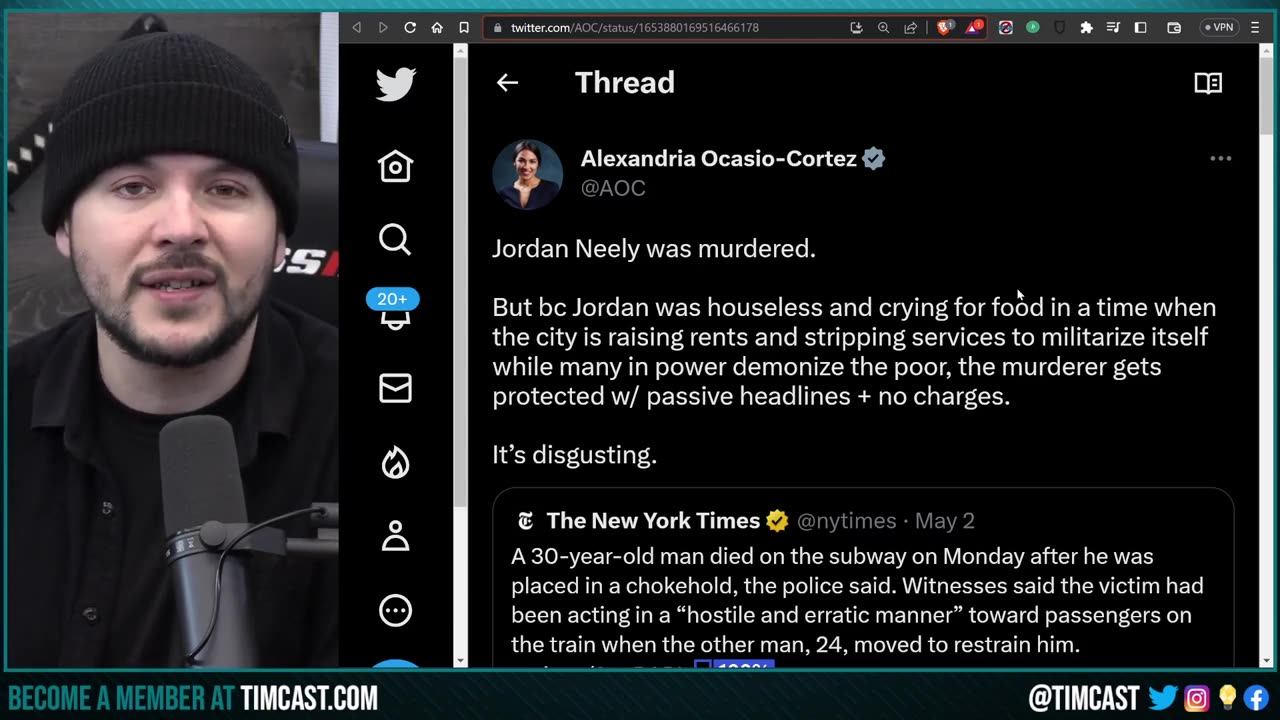 RIOTS Feared As Left FURIOUS Over Death of Violent Homeless Man, AOC Calls Marine A MURDERED