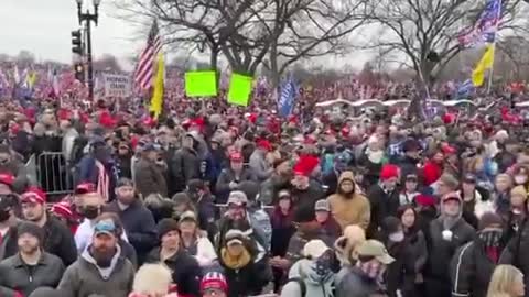 A million people have already gathered at Capitol Hill!
