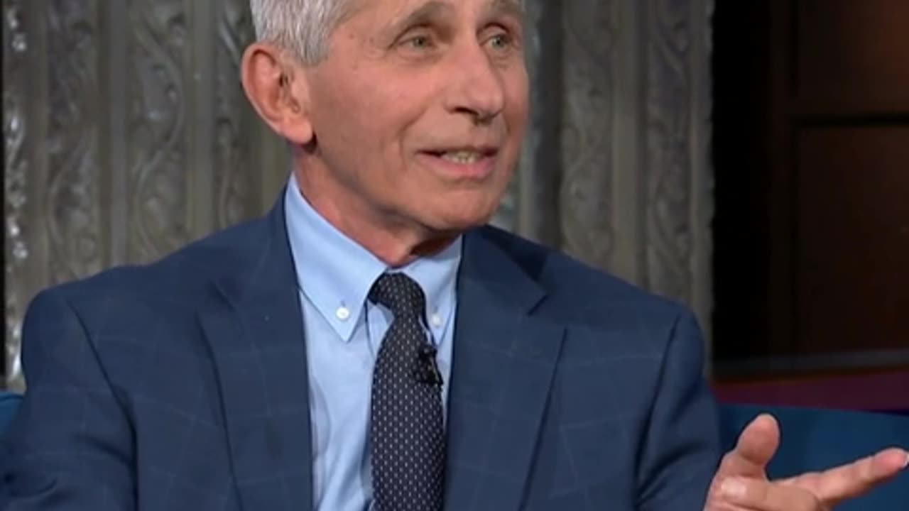 Watch Fauci’s Face as He Spins the Truth into a Joke on Late Night TV