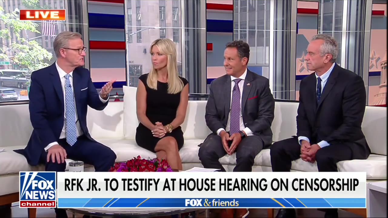 ROBERT F. KENNEDY JR, FOX LIVE