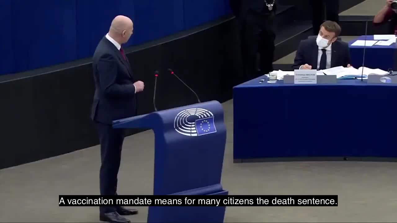 Macron Applies Death Sentence in EU -Jan 21 2022