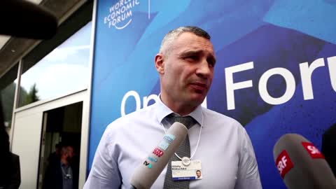 Klitschkos tell WEF: 'We're fighting for all of you'