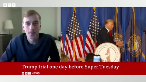 Donald Trump trial date set - BBC News