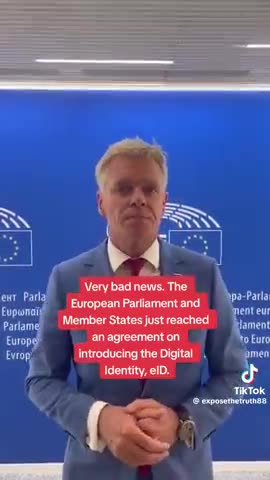 Digital ID VOTED IN for European Union. You Knew It Was Coming All Part Of The Agenda Voting Is Fake
