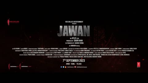 Jawan |Official Hindi Prevue |Shah Rukh Khan |Atlee |Nayanthara |Vijay Sethupathi |Deepika |Anirudh
