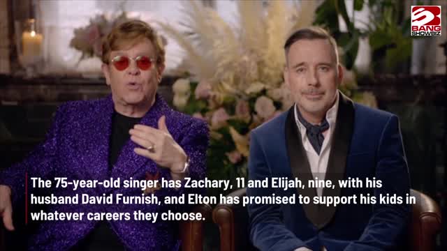 Sir Elton John will support his kids if they become musicians_ 'Whatever their d_1