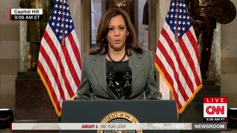 Kamala Harris Likens Jan. 6 Insurrection to Pearl Harbor and 9/11