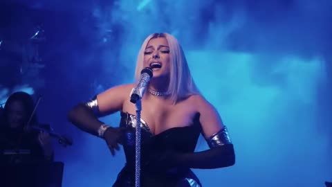 You will never guess what song she’s singing.