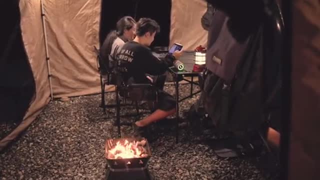 Camping in the rai