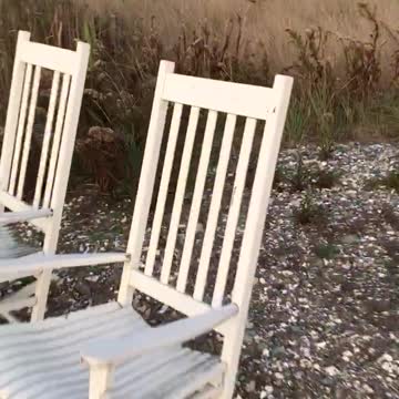 Two Chairs on the Ocean