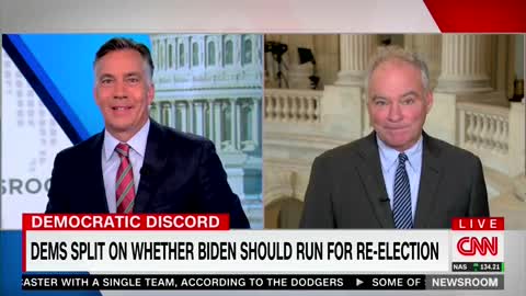 Dem Sen. Tim Kaine: ‘I Have No Idea’ if Biden Will Run in 2024, If He Runs I’m Going to Back Him
