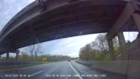 Drive From Packard Proving Grounds, Van Duke Ave, Shelby; To Ford/Telegraph, Dearborn, MI, 5/7/23