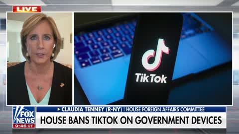 Banning TikTok on government devices is only the 'first step': Rep. Claudia Tenney