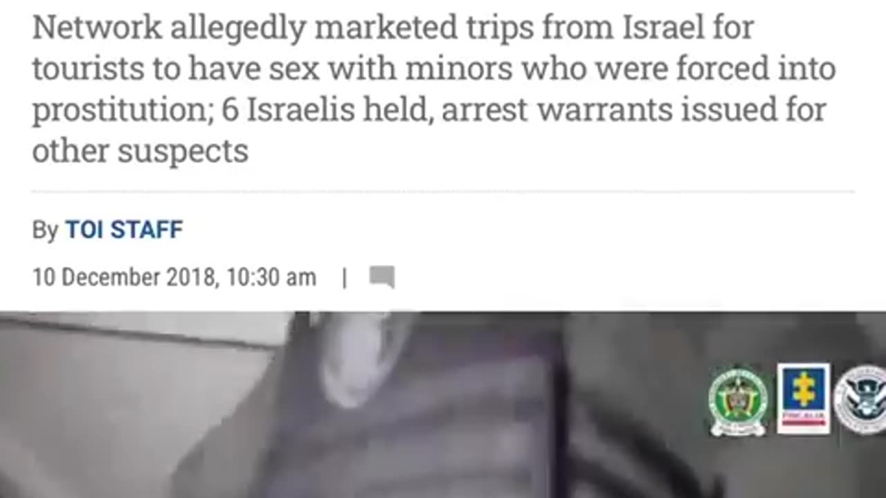 14 Israelis Suspected of Running Child Sex Trafficking Ring in Colombia