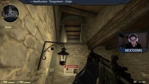 DANSK CSGO - 3 kill going for ace