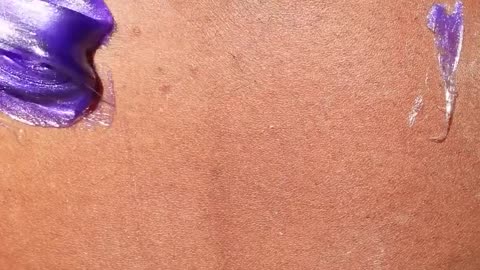 Stomach Waxing with Hypnotic Purple Seduction | @maia_poppin