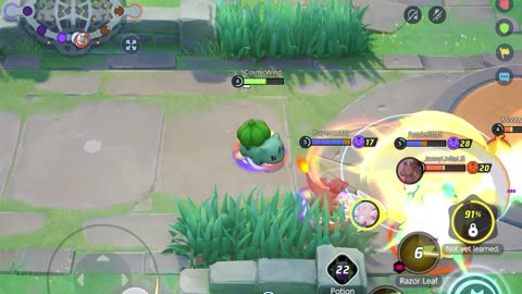 Pokemon Unite Highlights: Venusaur dominating Everyone