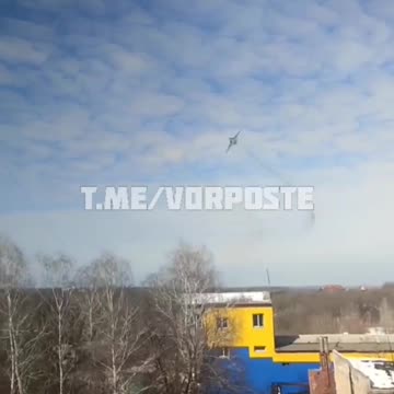 Su-25 north of Donetsk