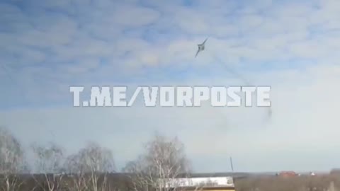 Su-25 north of Donetsk
