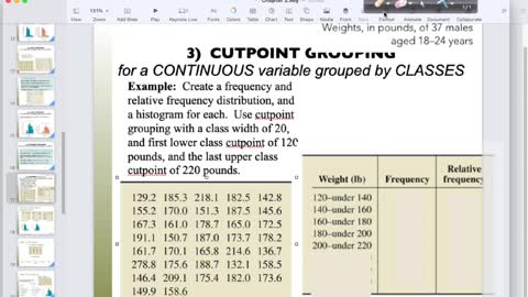 STP 226 Th Jan 13: Organizing Data
