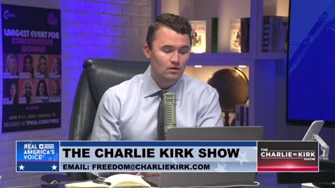Charlie Kirk reacts to Tucker Carlson departing Fox News