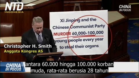 Cina Komunis Bunuh dan Ambil Organ 60.000 Sampai 100.000 Orang Tiap Tahun!