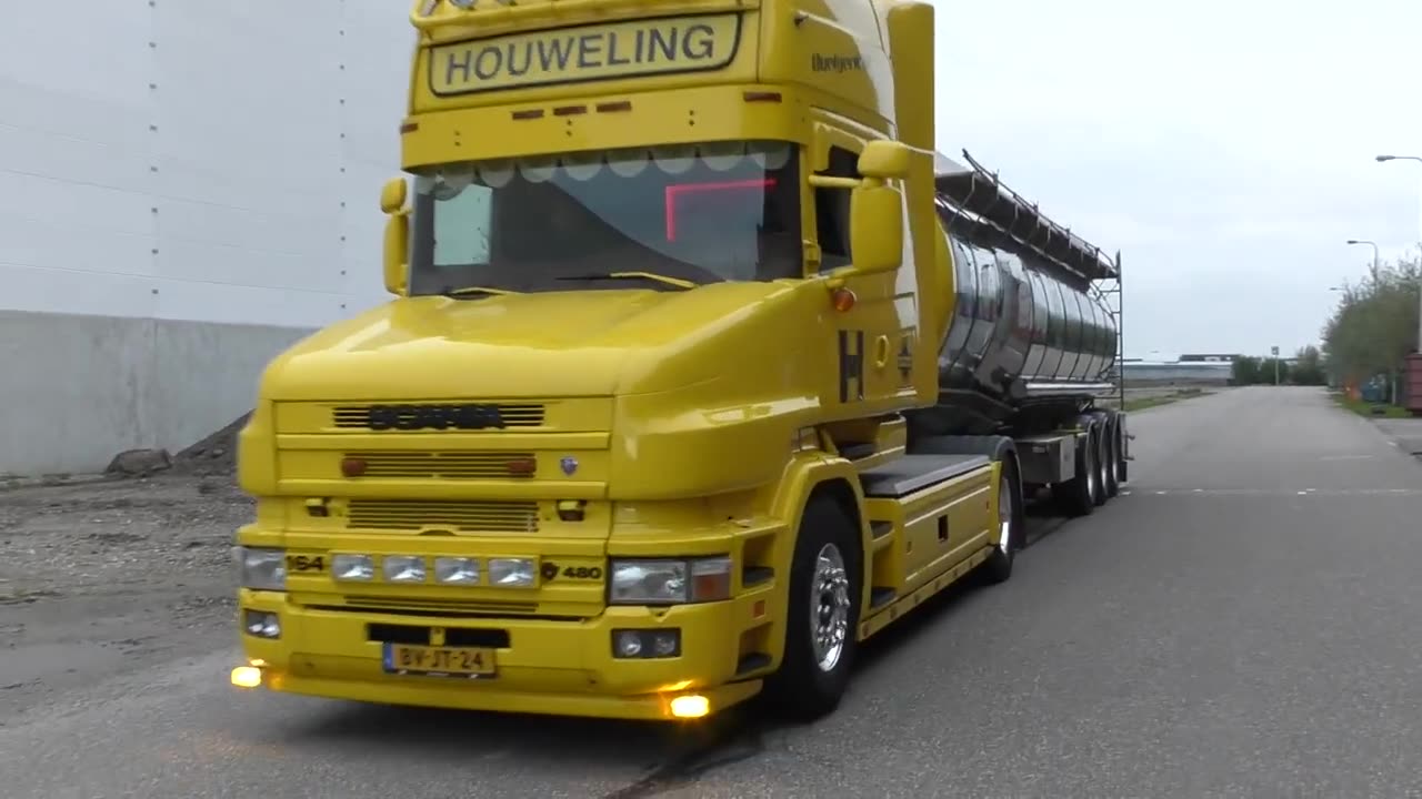 HOUWELING SCANIA 164 480 V8 TORPEDO BEAUTIFUL EXHAUST SOUND [ONBOARD]