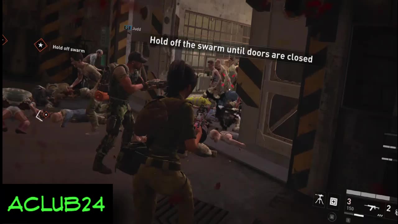 zombie control example, world war Z