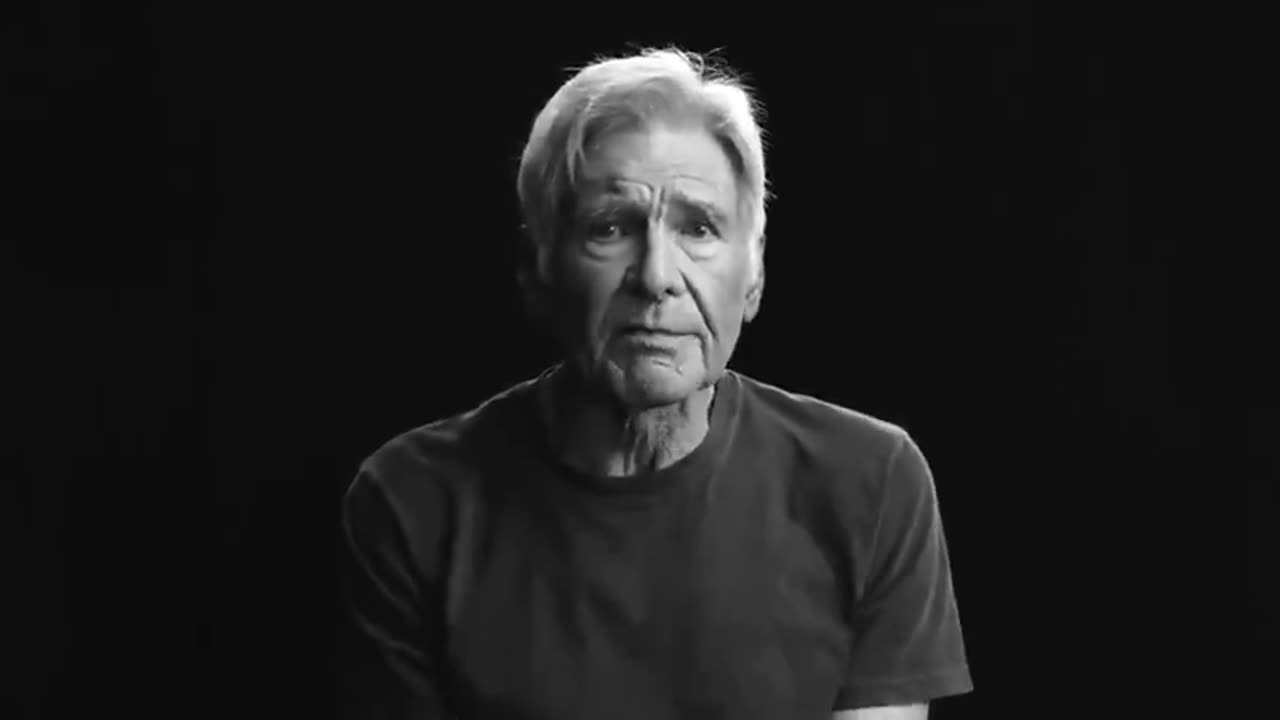 Harrison Ford the latest to be Blackmailed into making a "Vote for Kamala Harris!" video 🤡