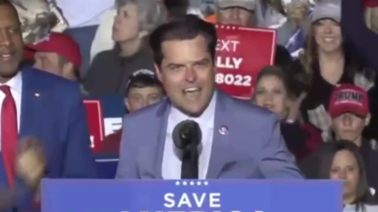 LOOKS LIKE MATT GAETZ KEPT HIS PROMISE