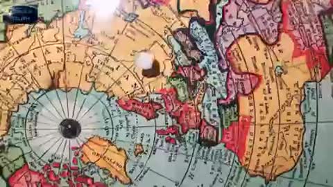 Equal Azimuthal Equidistant Polar Projection flat earth flight path map vs globe