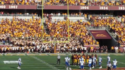 2014 Minnesota Gophers with Family