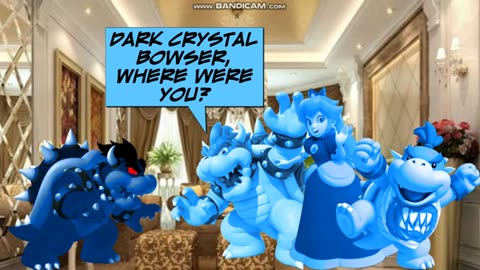 Dark Crystal Bowser Tries to Steal Santa's Cookies