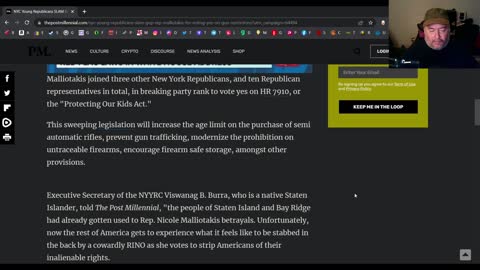 A democrat who pretended to be a republican voted to take your guns