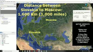 FLAT EARTH FLIGHT QR725